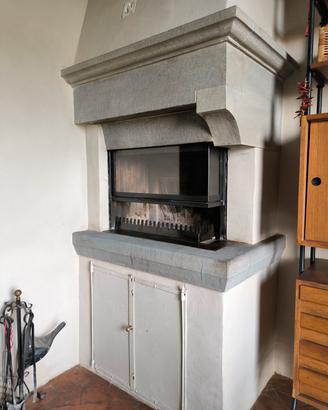 camino ventilato piazzetta multifuoco 