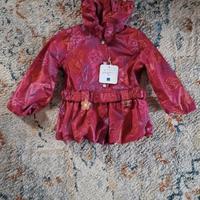 impermeabile bimba 12-18 nuovo