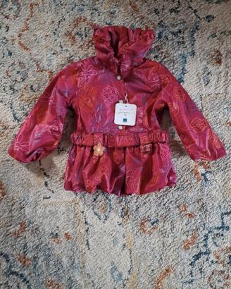 impermeabile bimba 12-18 nuovo