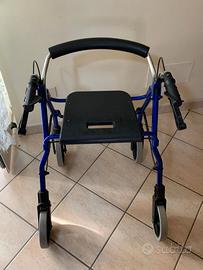 Sedia a Rotelle piegevole per Anzianni