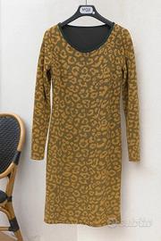 Abito donna Made in Italy – Fantasia animalier Cod