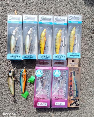 Set esche spinning 