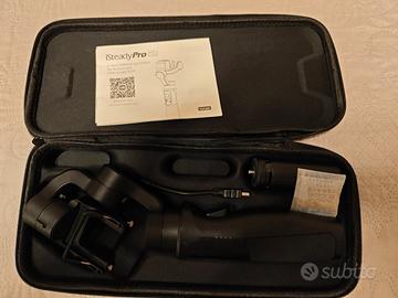 videocamera con gimbal a 3 assi