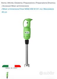 Frullatore Ad Immersione