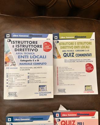 Libri per preparazione concorsi Edizione Simone