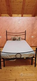 letto in ferro una piazza e mezza