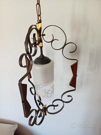 lampadario per taverne vintage