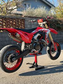 HONDA CRF 450R MOTARD TARGATA