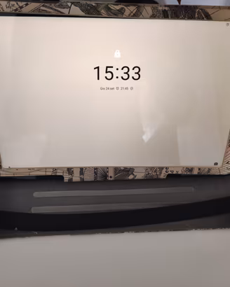 tablet Lenovo 10" con tastiera,vetro e custodia