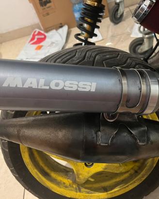 Silenziatore Malossi curva alta team