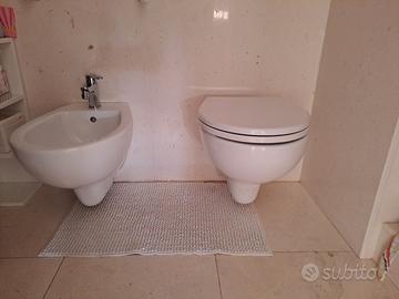 coppia di sanitari sospesi 
