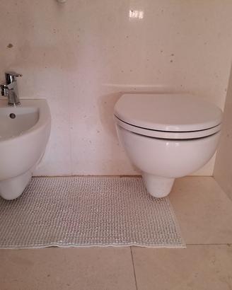 coppia di sanitari sospesi 