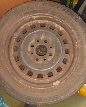 cerchi r13 con gomme