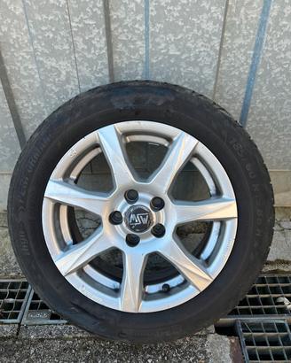 Gomme  estive con cerchio in lega