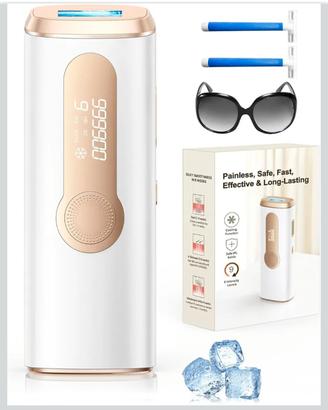 Haarlosy Epilatore Luce Pulsata IPL con Ghiaccio, 