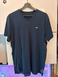 T-Shirt Hollister blu