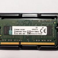Kingston DDR3 4 GB 1600 MHz PC3L 12800S RAM Laptop