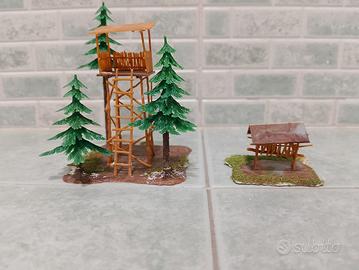 modelli plastico ferroviario trenini  collezione 