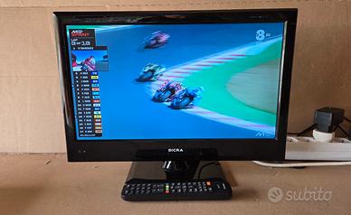 Tv Monitor led Dicra  19 pollici