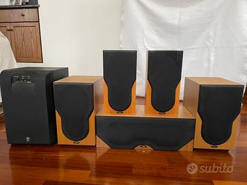 Home teatre 5+1 Casse chario amplificatore Sony