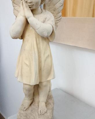 Angelo in pietra leccese alt. 55cm