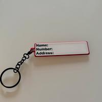 Targhetta portachiavi