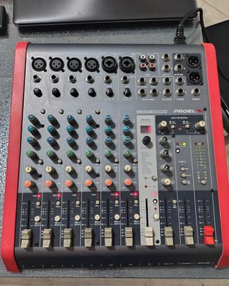 Mixer Audio Proel M822USB 8 Canali