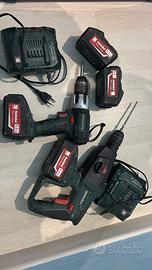 KIT METABO 18V Tassellatore e Trapano avvitatore