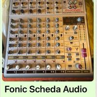 Fonic Scheda Audio Digitale con Mixer interfaccia