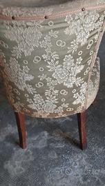 poltrona da restaurare