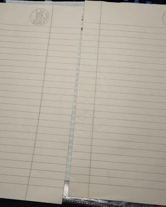 Carte bollate fior di stampa LIRE 3,000