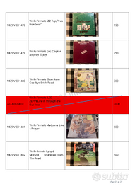 VINILI AUTOGRAFATI E POSTER DI ALTO LIVELLO