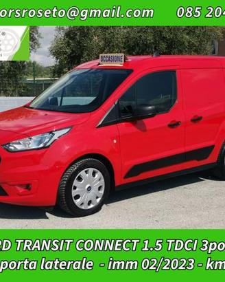 FORD FURGONE TRANSIT CONNECT 3posti /+Iva