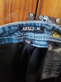 Jeans da moto antistrappo