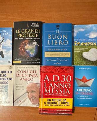 Lotto libri spiritualità e fede