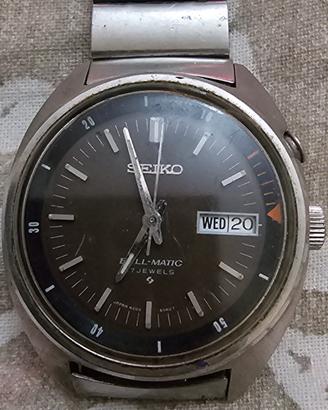 Seiko Bell-Matic Vintage Sveglia Meccanica Acciaio