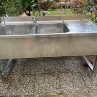 Lavadino acciaio inox industriale