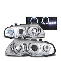 FARI BMW E46 99-03 OCCHI ANGEL COUPE CABRIO CROMAT