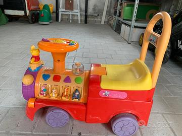 Cavalcabile Trenino Winnie the Pooh Kiddieland