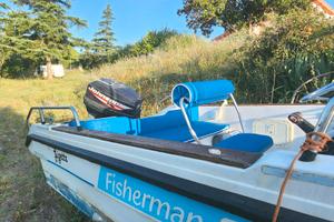Barca Fisherman 530 con motore
