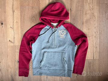 Hollister hoodie con zip