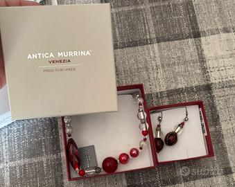 Collana e orecchini Antica Murrina