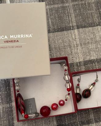 Collana e orecchini Antica Murrina