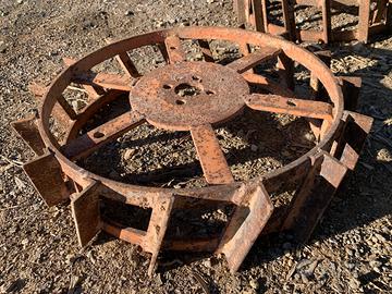 Ruote in ferro per Motocoltivatore o motozappa