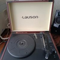 giradischi portatile amplificato mai usato