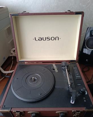 per vinile giradischi portatile amplificato 