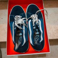 Vans Sneakers Basse Blu Navy e Bianco Unisex 44