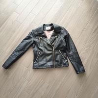 Giubbino pelle 12-14 anni