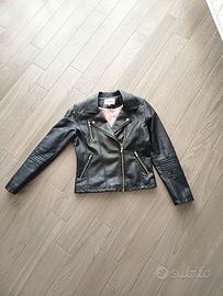 Giubbino pelle 12-14 anni