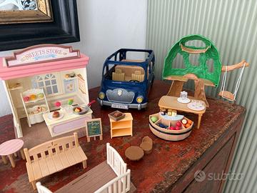 Sylvanian Families 6 lotti completo di accessori